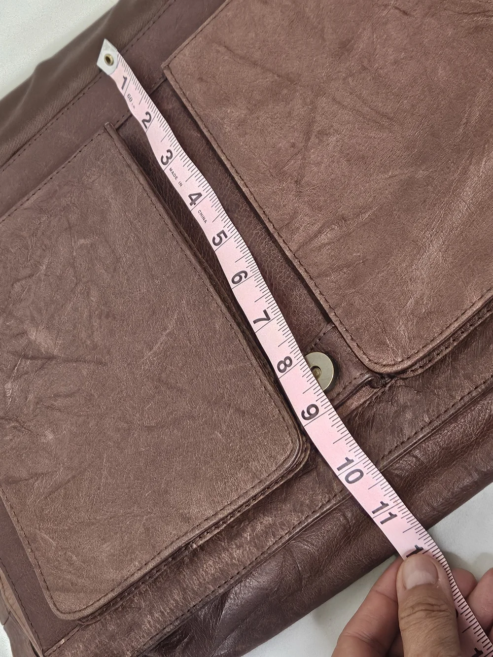 Wilsons Leather M. Julian 1990s Messenger Bag Mens Large Brown Crossbody Laptop